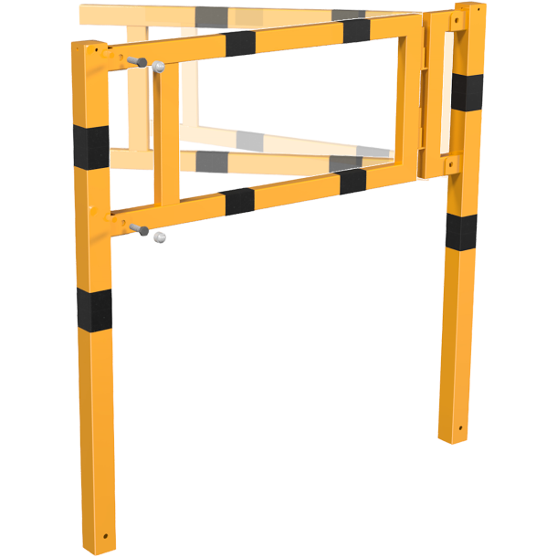 Gate element | for railing system | lockable with profile cylinder